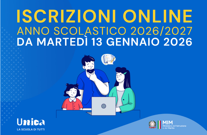 Iscrizioni classi prime a.s. 2026/2027